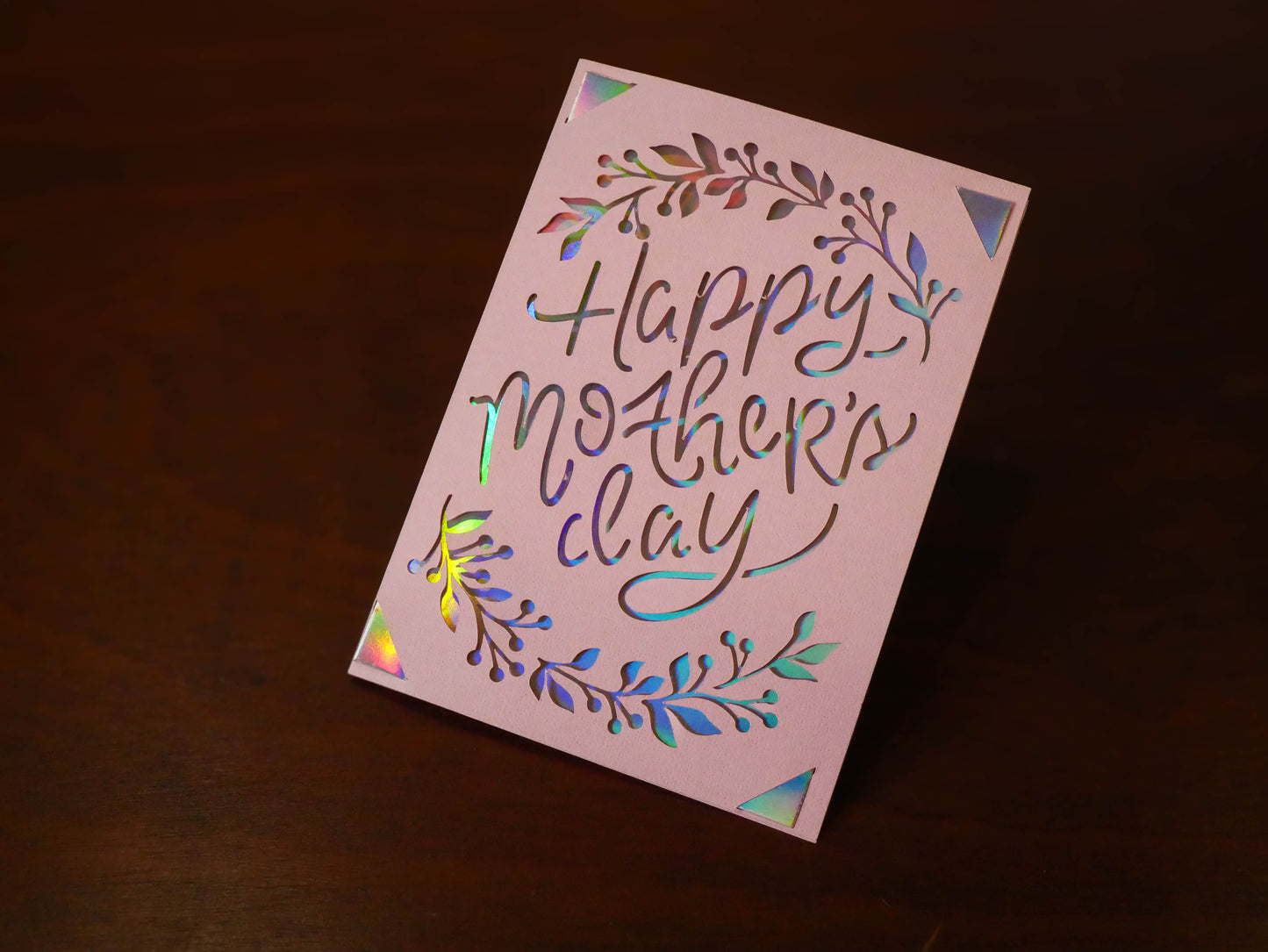 Mother's Day Card - Wreath Portrait