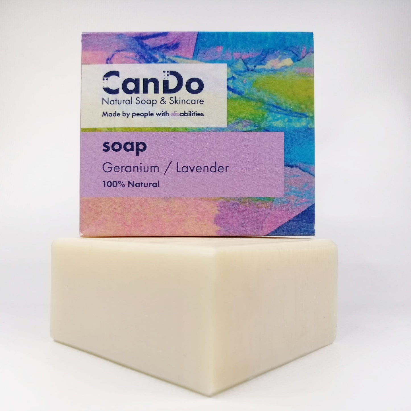 Lavender & Geranium soap bar