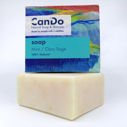 Mint & Clary Sage soap bar